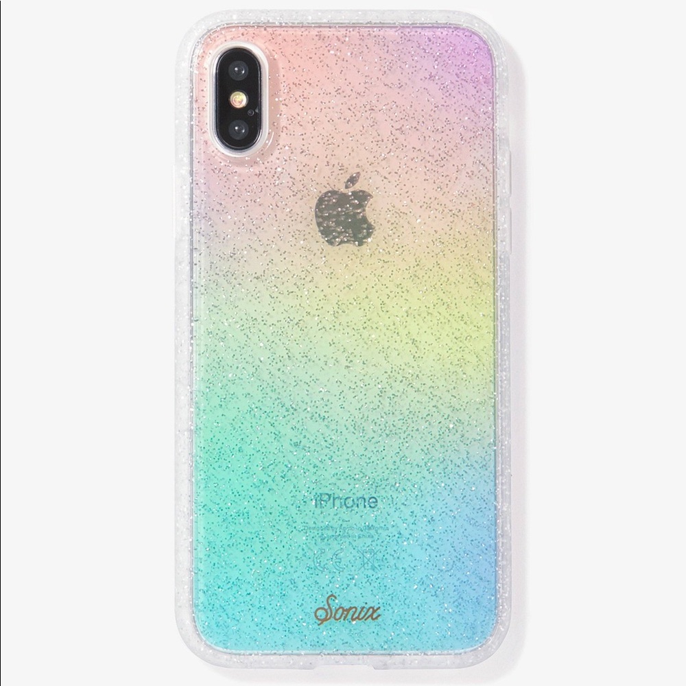 Sonix Rainbow Glitter iPhone X Case